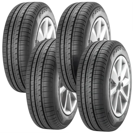 Kit 4 Pneu Aro 15 Pirelli P400 Evo 185/60R15 84H